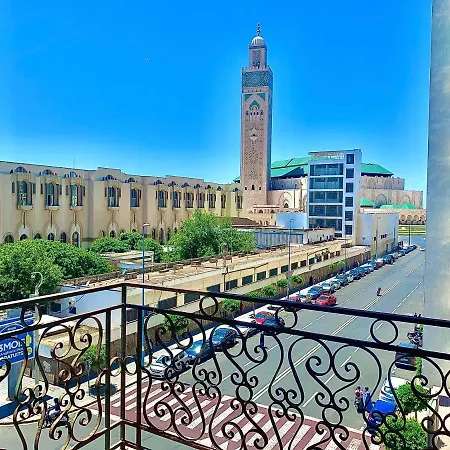 Sab 8 - Amazing View. 2 Bedrooms In Front Of The Mosque Hassan. Perfect Location الدار البيضاء المظهر الخارجي الصورة